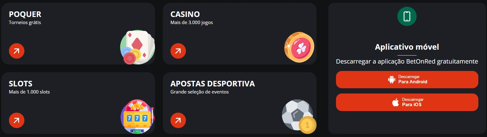 BetOnRed jogos