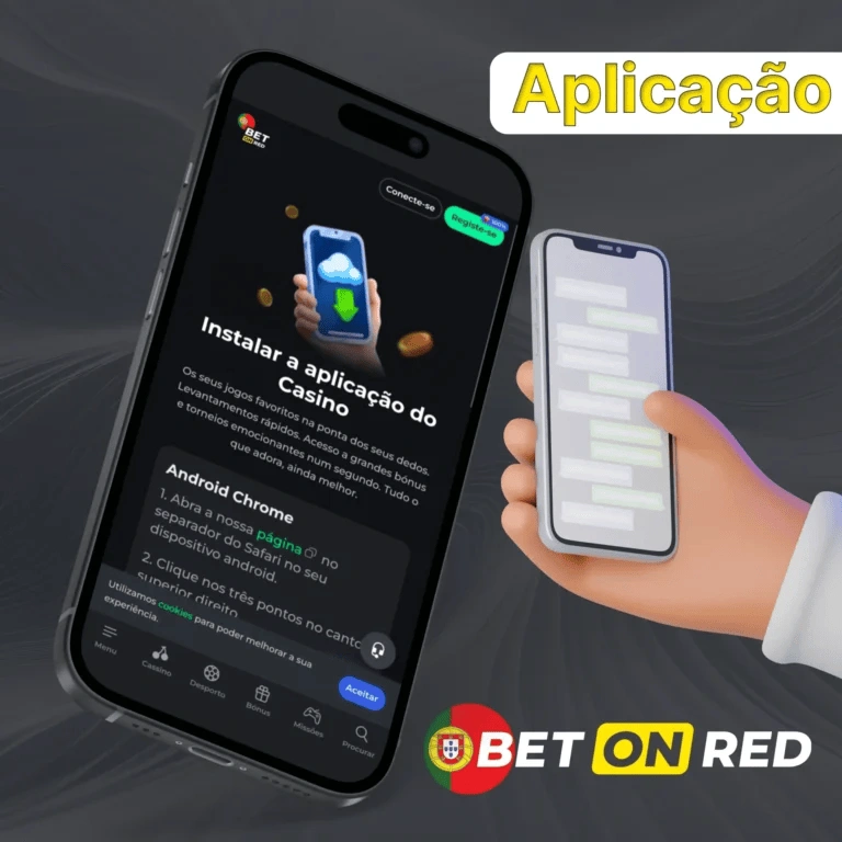 Jogue no BetOnRed casino quando e olnde quiser com a app
